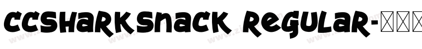 CCSharkSnack Regular字体转换